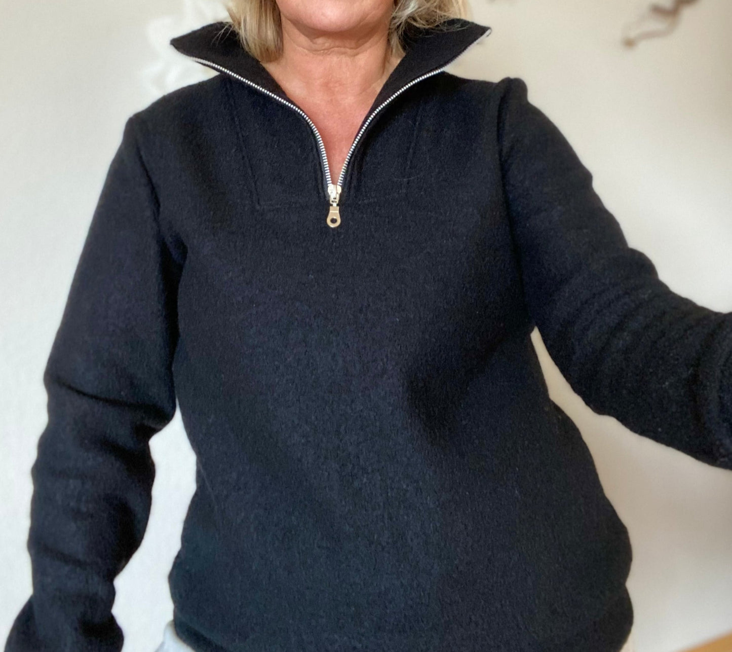 Women's wool jumper made of 100% virgin wool 34-62