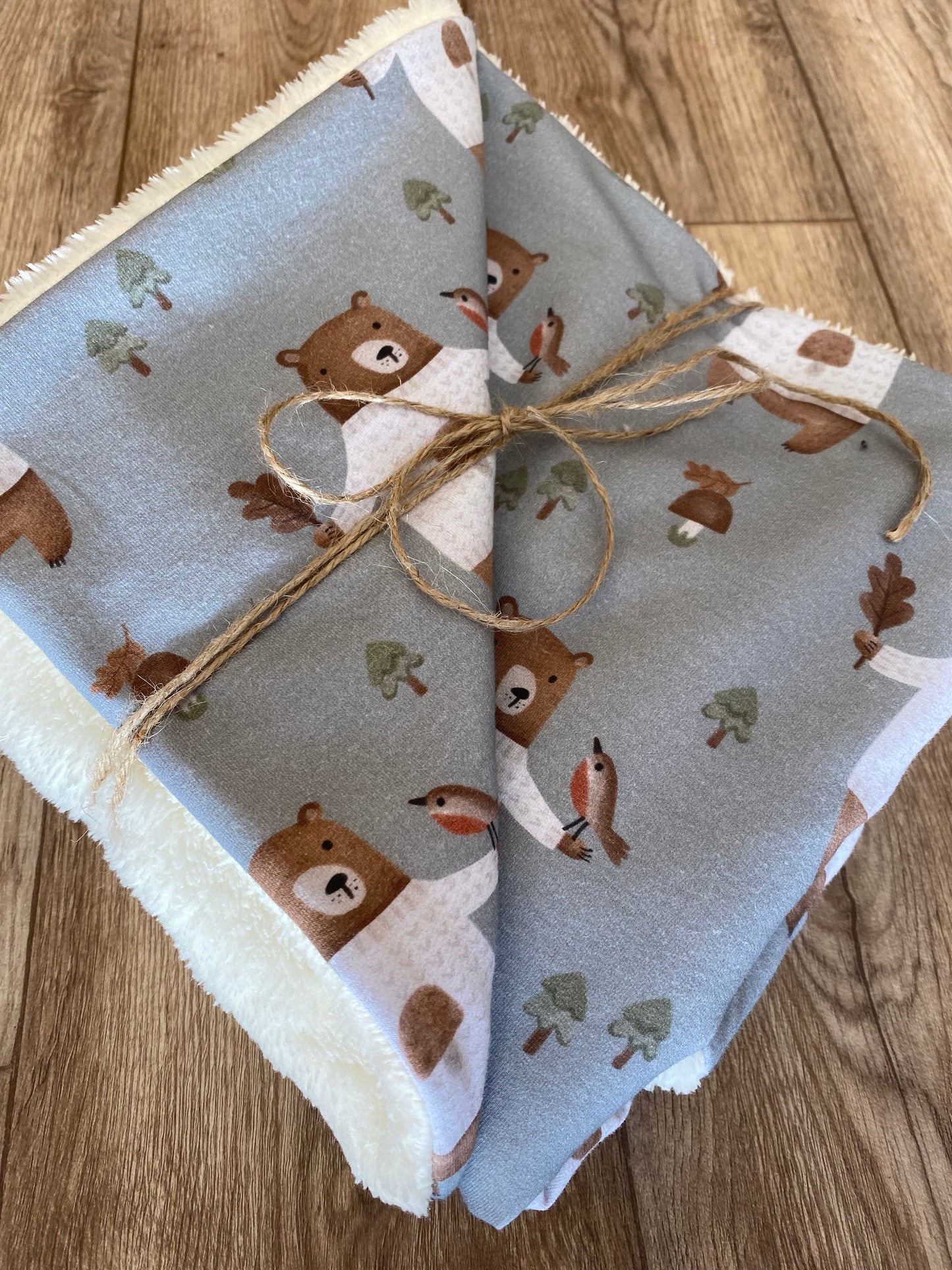 Baby blanket and cuddly pillow bears 🐻