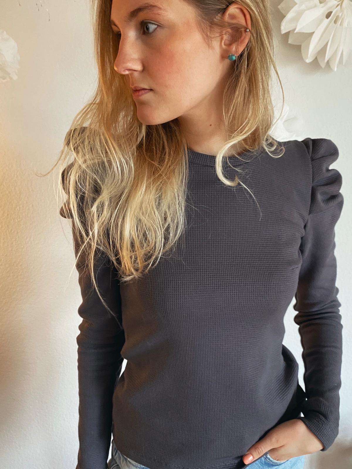 Pullover mit Puffärmeln