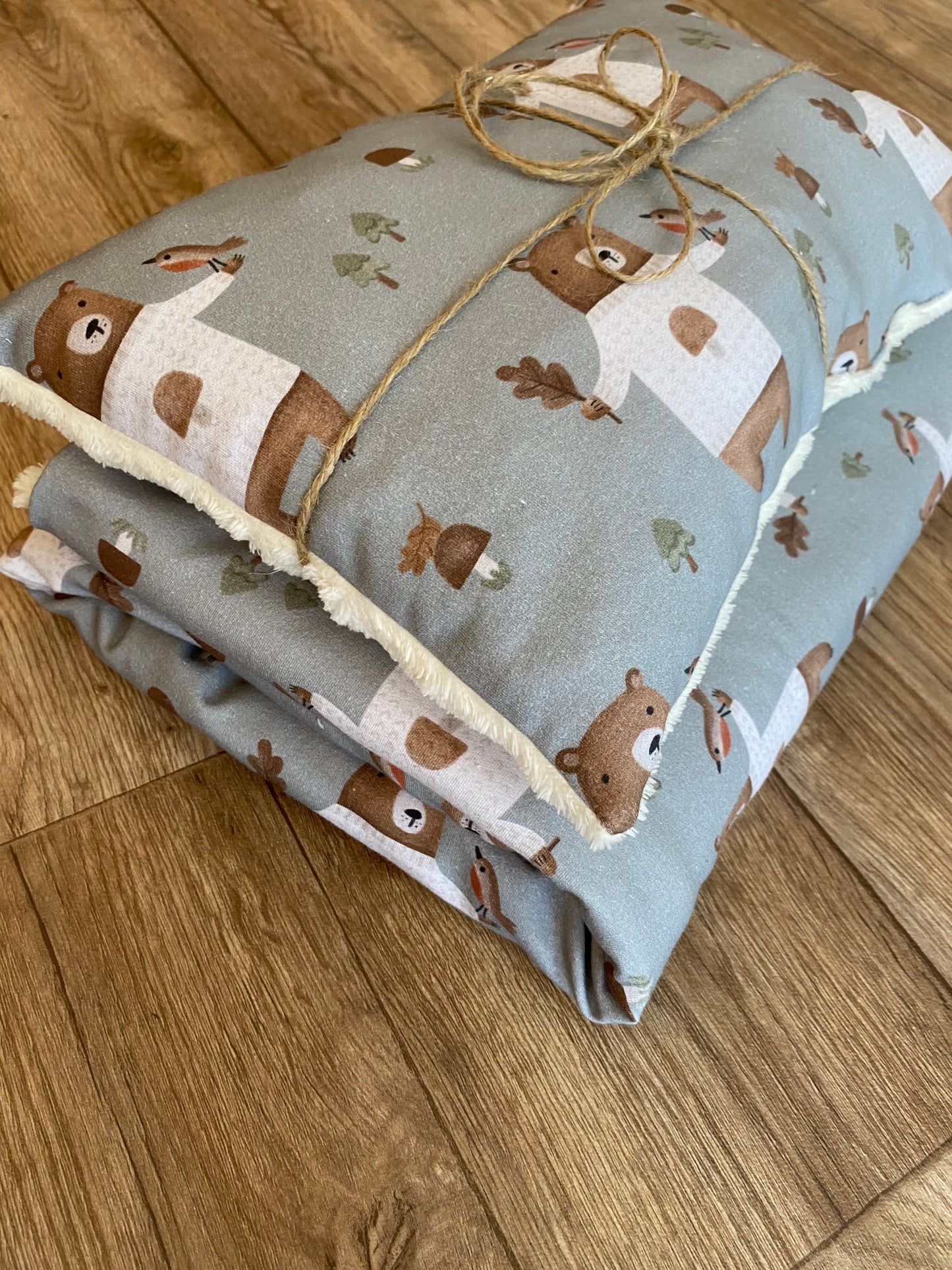 Baby blanket and cuddly pillow bears 🐻