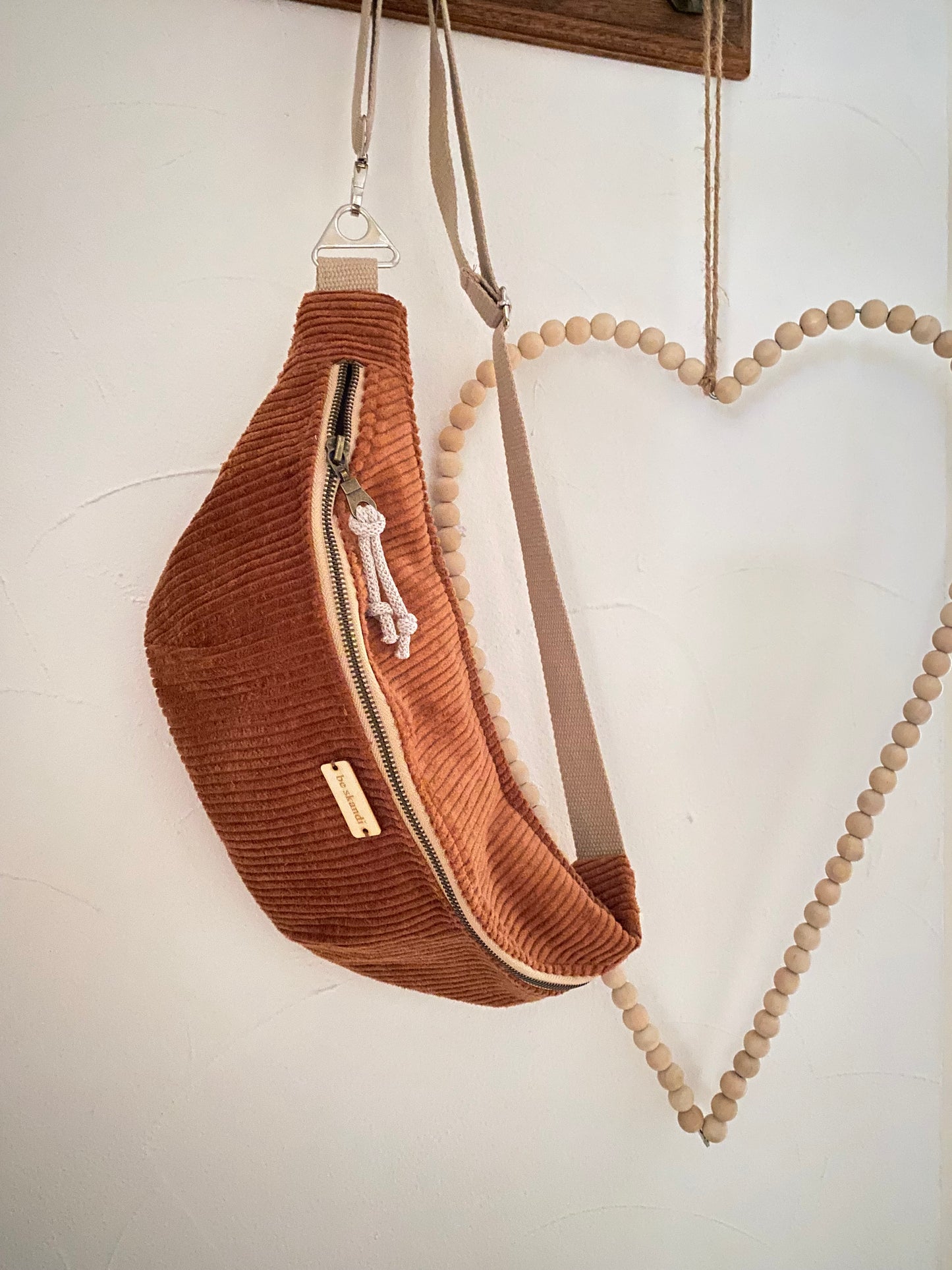 Crossbody Bag Bauchtasche aus Baumwoll-Cord