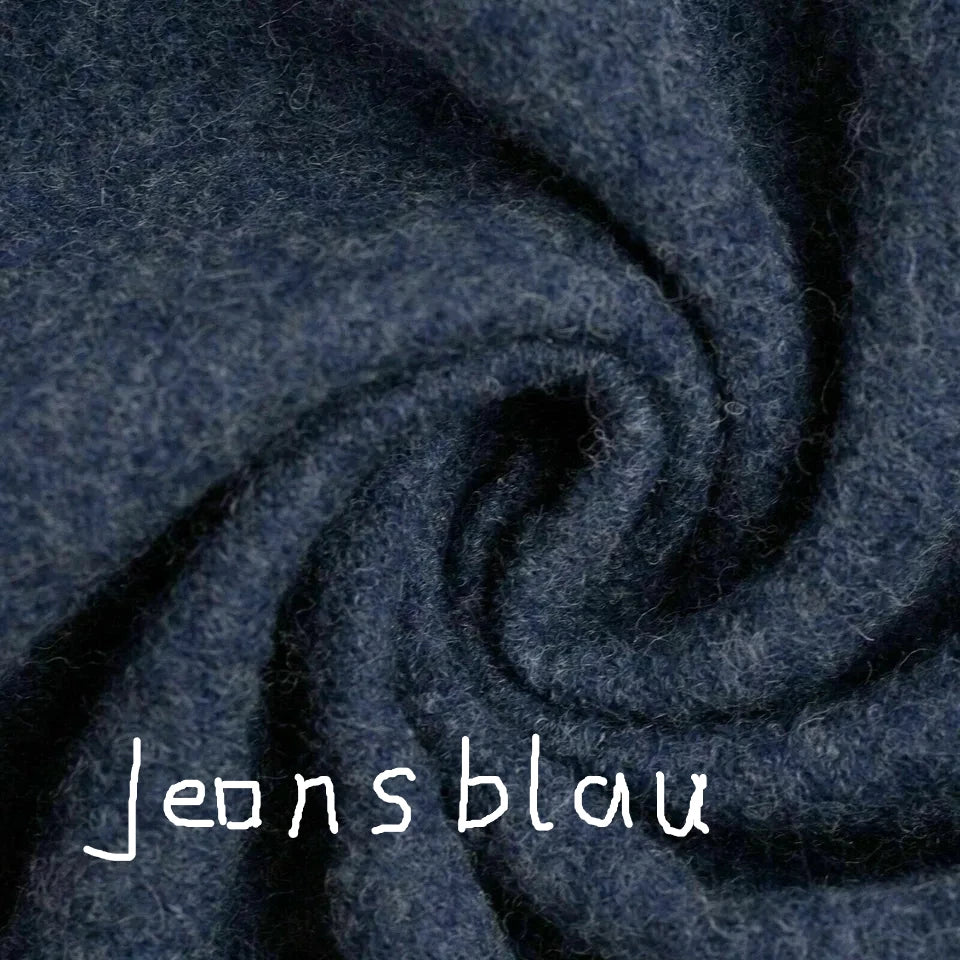 Jeansblau Meliert