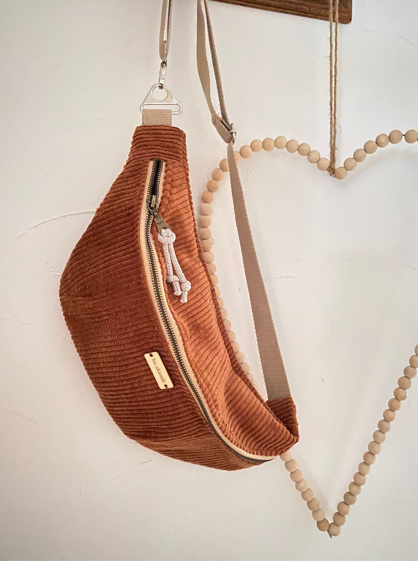 Crossbody Bag Bauchtasche aus Baumwoll-Cord