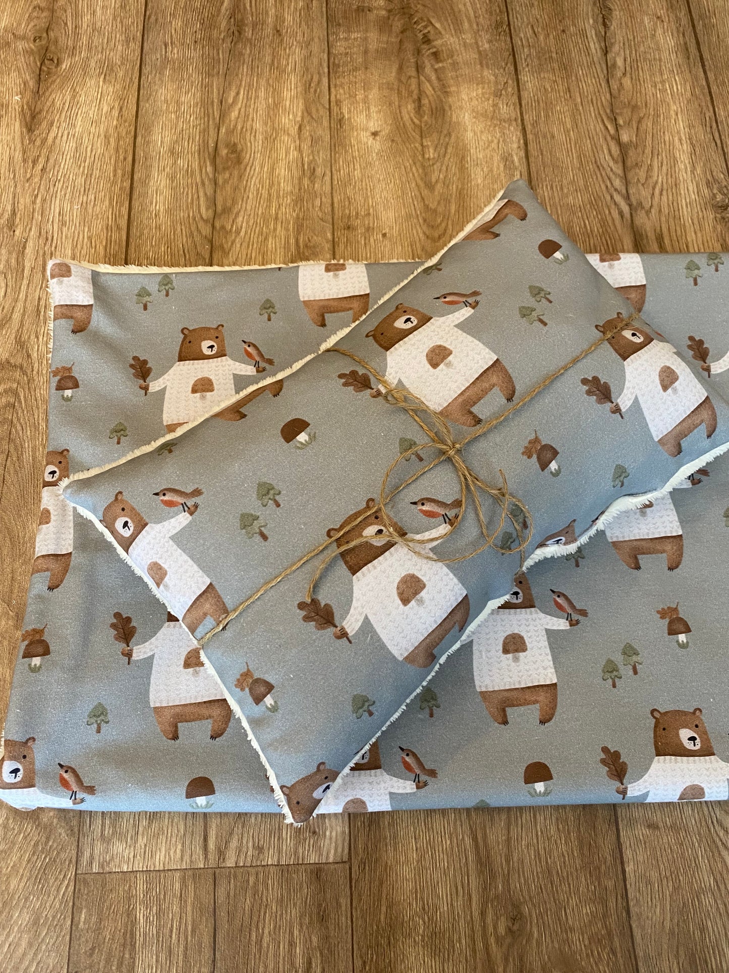 Babydecke und Kuschelkissen Bären 🐻