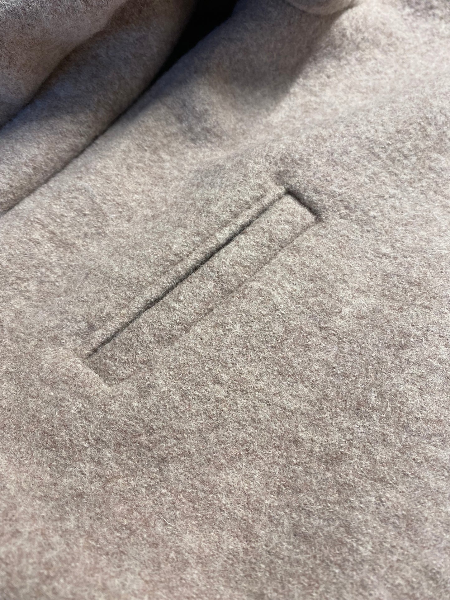 Jacke Wollwalk mit Reißverschluss