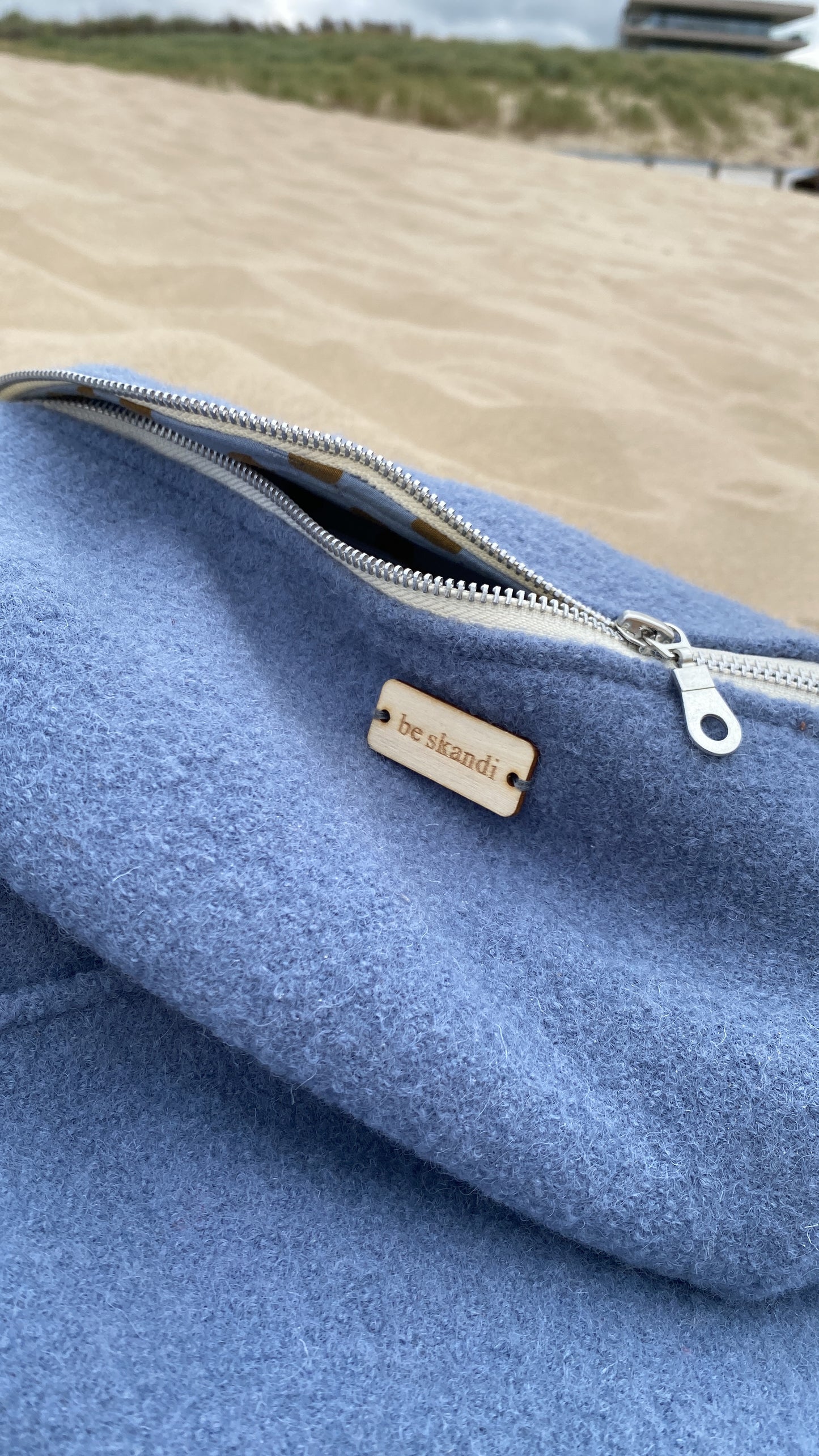 Crossbody Bag Bauchtasche aus Wollwalk