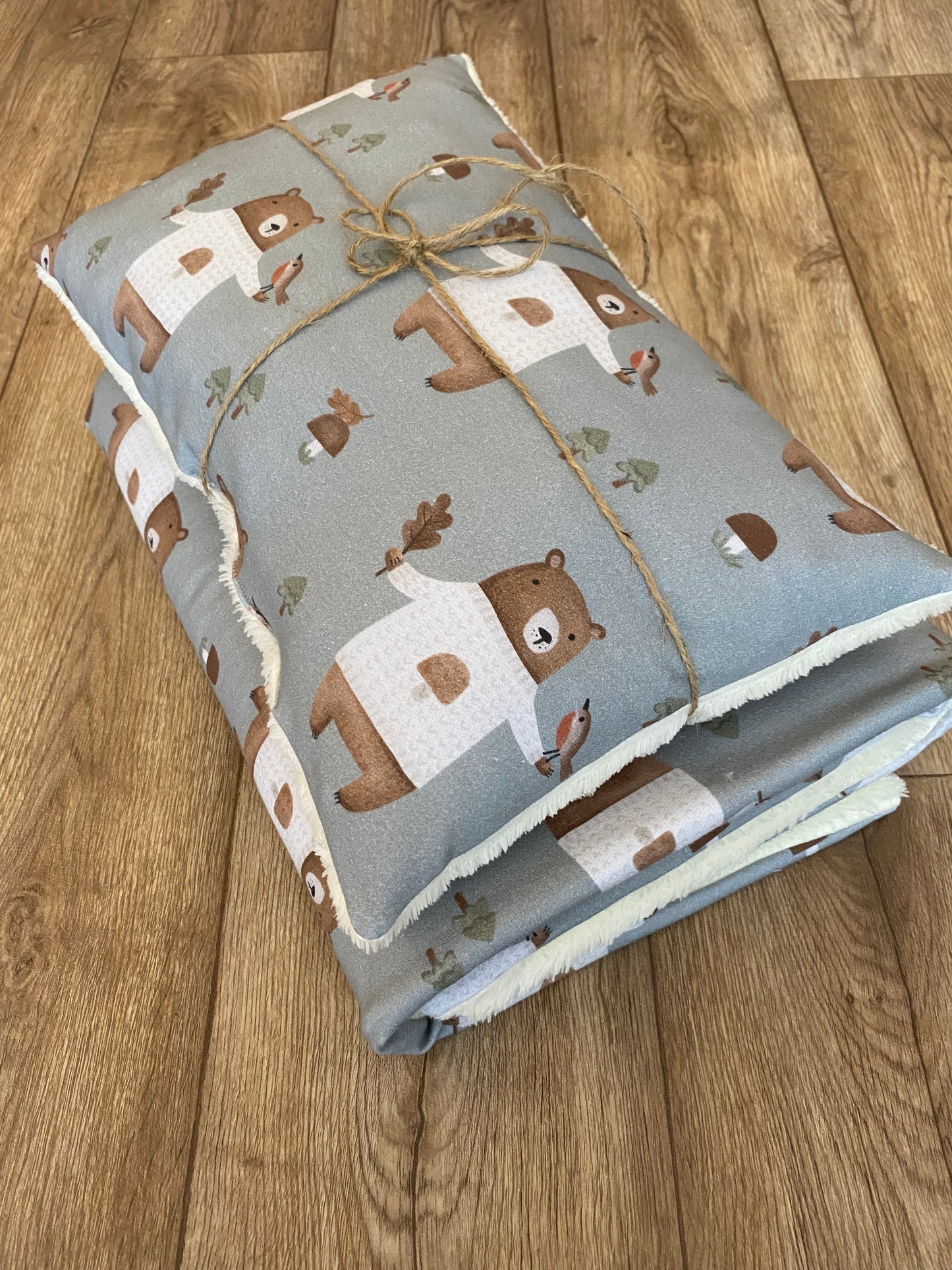 Babydecke und Kuschelkissen Bären 🐻