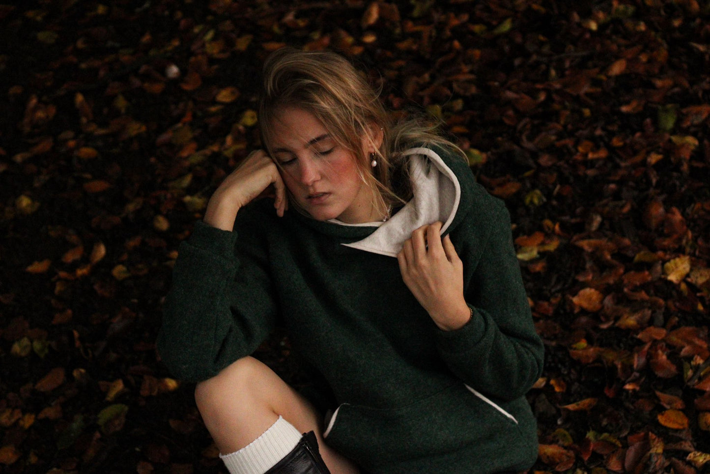Hoodie mit Bauchtasche